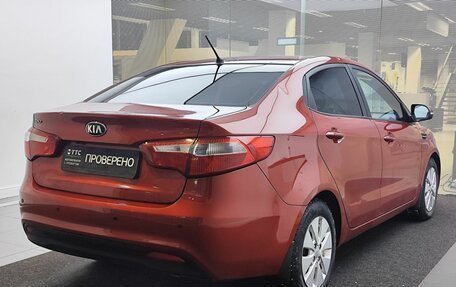 KIA Rio III рестайлинг, 2014 год, 900 000 рублей, 6 фотография