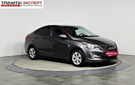 Hyundai Solaris II рестайлинг, 2015 год, 967 000 рублей, 3 фотография