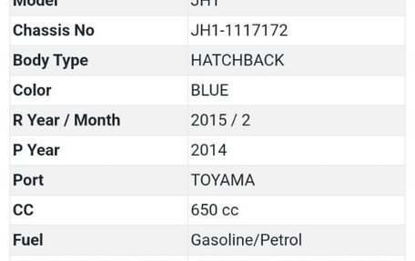 Honda N-WGN I рестайлинг, 2015 год, 850 000 рублей, 21 фотография