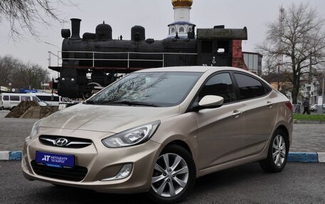 Hyundai Solaris II рестайлинг, 2011 год, 810 000 рублей, 2 фотография