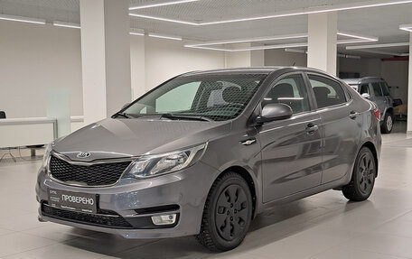 KIA Rio III рестайлинг, 2016 год, 1 061 000 рублей, 5 фотография