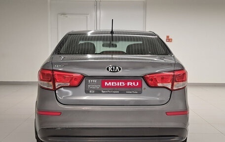 KIA Rio III рестайлинг, 2016 год, 1 061 000 рублей, 10 фотография