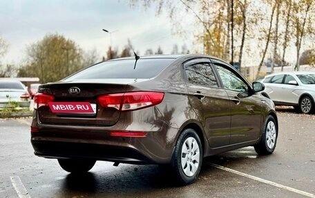 KIA Rio III рестайлинг, 2016 год, 830 000 рублей, 4 фотография