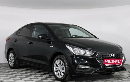 Hyundai Solaris II рестайлинг, 2018 год, 1 259 000 рублей, 3 фотография