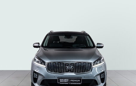 KIA Sorento III Prime рестайлинг, 2018 год, 3 036 000 рублей, 2 фотография