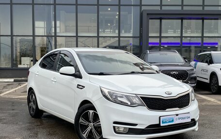 KIA Rio III рестайлинг, 2015 год, 999 000 рублей, 3 фотография