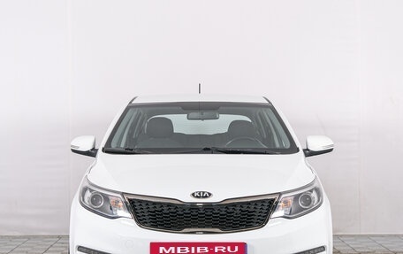 KIA Rio III рестайлинг, 2015 год, 1 449 000 рублей, 2 фотография