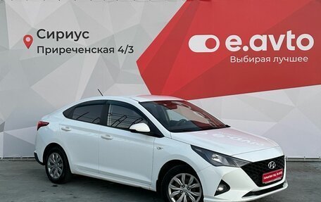 Hyundai Solaris II рестайлинг, 2020 год, 1 320 000 рублей, 3 фотография
