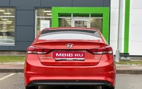 Hyundai Elantra VI рестайлинг, 2016 год, 1 444 000 рублей, 6 фотография