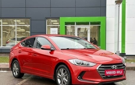 Hyundai Elantra VI рестайлинг, 2016 год, 1 444 000 рублей, 3 фотография