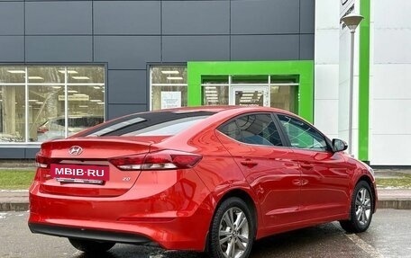 Hyundai Elantra VI рестайлинг, 2016 год, 1 444 000 рублей, 5 фотография