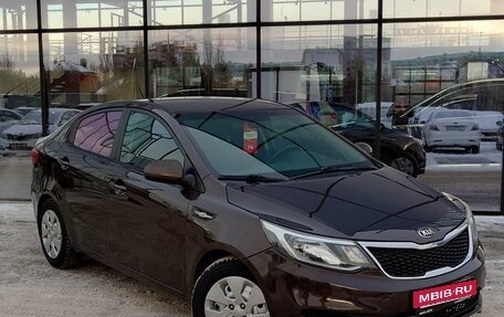 KIA Rio III рестайлинг, 2016 год, 990 000 рублей, 2 фотография