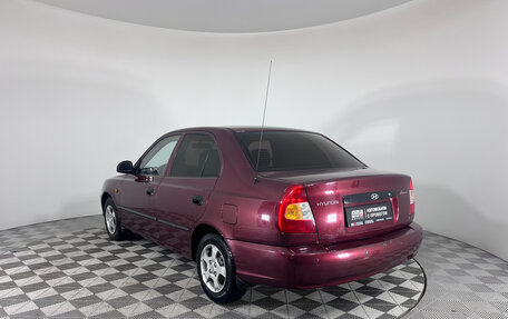 Hyundai Accent II, 2007 год, 477 000 рублей, 4 фотография