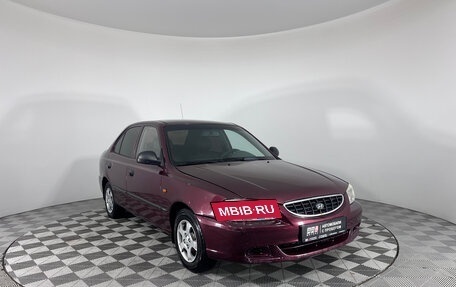 Hyundai Accent II, 2007 год, 477 000 рублей, 3 фотография