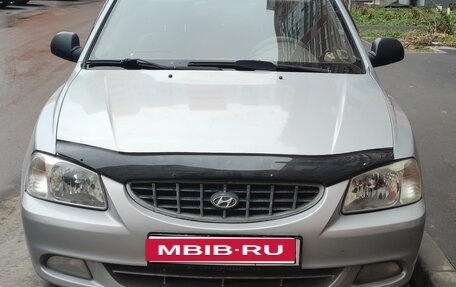 Hyundai Accent II, 2005 год, 330 000 рублей, 1 фотография