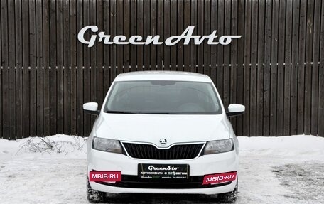 Skoda Rapid I, 2017 год, 1 220 000 рублей, 8 фотография