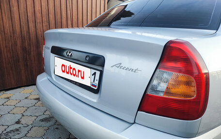 Hyundai Accent II, 2004 год, 415 000 рублей, 9 фотография