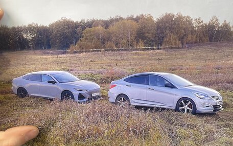 Hyundai Solaris II рестайлинг, 2015 год, 570 000 рублей, 5 фотография