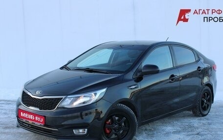 KIA Rio III рестайлинг, 2016 год, 990 000 рублей, 1 фотография