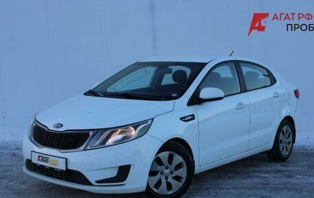 KIA Rio III рестайлинг, 2014 год, 840 000 рублей, 2 фотография