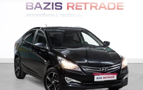 Hyundai Solaris II рестайлинг, 2014 год, 900 000 рублей, 4 фотография