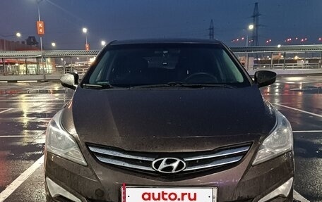 Hyundai Solaris II рестайлинг, 2014 год, 850 000 рублей, 16 фотография