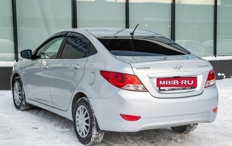 Hyundai Solaris II рестайлинг, 2011 год, 720 000 рублей, 3 фотография