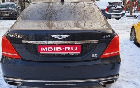 Genesis G90 I рестайлинг, 2017 год, 2 800 000 рублей, 5 фотография
