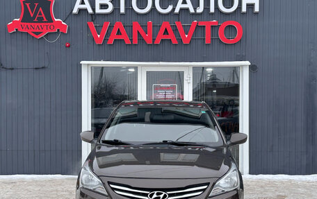 Hyundai Solaris II рестайлинг, 2014 год, 830 000 рублей, 2 фотография