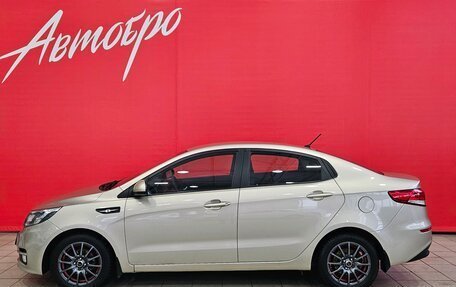 KIA Rio III рестайлинг, 2015 год, 1 050 000 рублей, 2 фотография