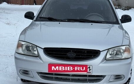Hyundai Accent II, 2007 год, 415 000 рублей, 13 фотография