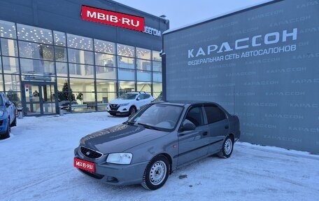 Hyundai Accent II, 2007 год, 350 000 рублей, 1 фотография
