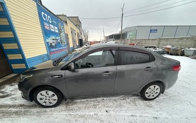 KIA Rio III рестайлинг, 2012 год, 900 000 рублей, 1 фотография
