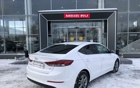 Hyundai Elantra VI рестайлинг, 2017 год, 1 624 500 рублей, 5 фотография