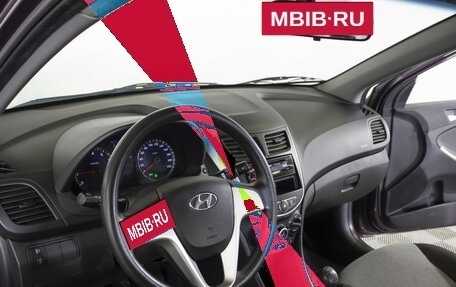 Hyundai Solaris II рестайлинг, 2012 год, 768 000 рублей, 16 фотография