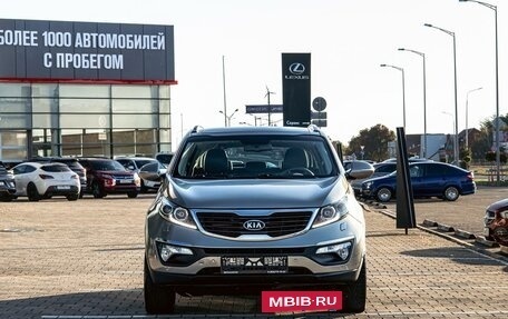 KIA Sportage III, 2014 год, 1 245 000 рублей, 2 фотография