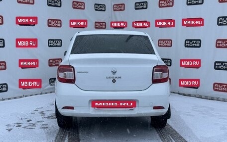 Renault Logan II, 2017 год, 399 990 рублей, 5 фотография