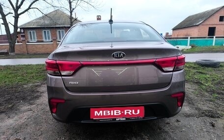 KIA Rio IV, 2017 год, 1 320 000 рублей, 5 фотография