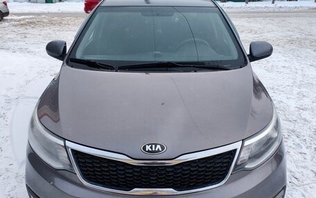 KIA Rio III рестайлинг, 2015 год, 800 000 рублей, 25 фотография