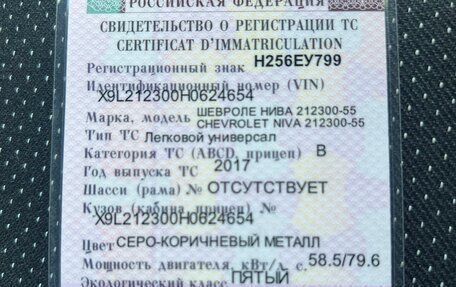 Chevrolet Niva I рестайлинг, 2017 год, 950 000 рублей, 13 фотография