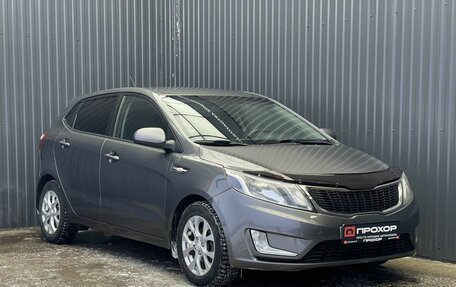 KIA Rio III рестайлинг, 2013 год, 879 000 рублей, 22 фотография