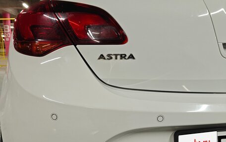 Opel Astra J, 2013 год, 1 350 000 рублей, 14 фотография