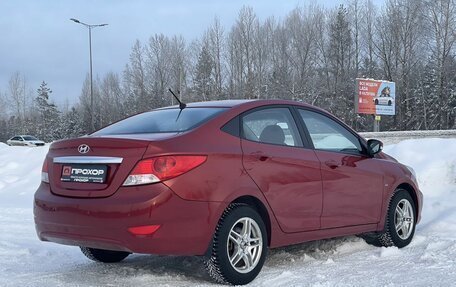 Hyundai Solaris II рестайлинг, 2012 год, 777 000 рублей, 23 фотография