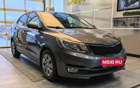 KIA Rio III рестайлинг, 2016 год, 1 099 000 рублей, 3 фотография