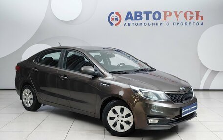 KIA Rio III рестайлинг, 2017 год, 999 000 рублей, 1 фотография