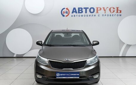 KIA Rio III рестайлинг, 2017 год, 999 000 рублей, 3 фотография