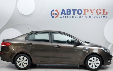 KIA Rio III рестайлинг, 2017 год, 999 000 рублей, 5 фотография