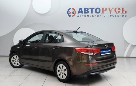 KIA Rio III рестайлинг, 2017 год, 999 000 рублей, 2 фотография