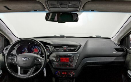 KIA Rio III рестайлинг, 2014 год, 745 000 рублей, 21 фотография
