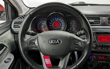 KIA Rio III рестайлинг, 2014 год, 745 000 рублей, 23 фотография